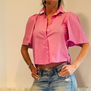 Short sleeve button down shirt